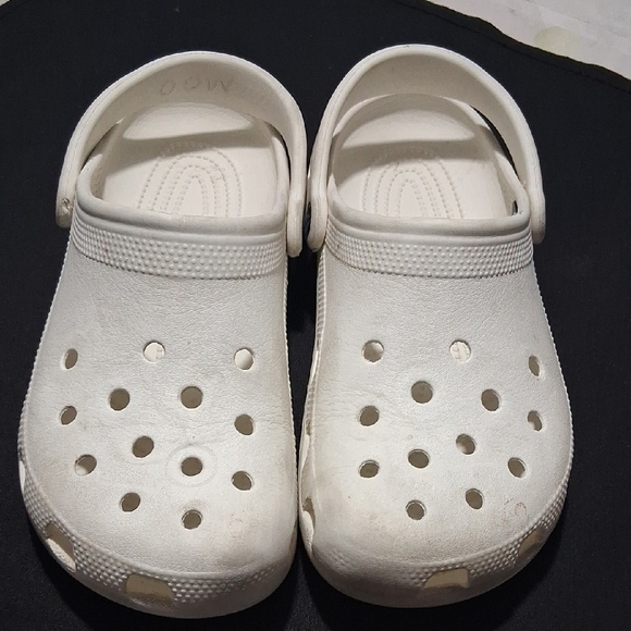 CROCS White Sandals with Versatile Heel Strap - Picture 1 of 6